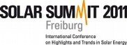 Solar Summit 2011 Freiburg