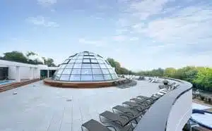Kuppel der Spa Therme Carpesol