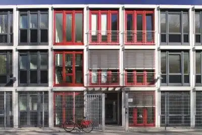 Bayer Pharma, Alho, Raummodul, Bürogebäude, modulares bauen