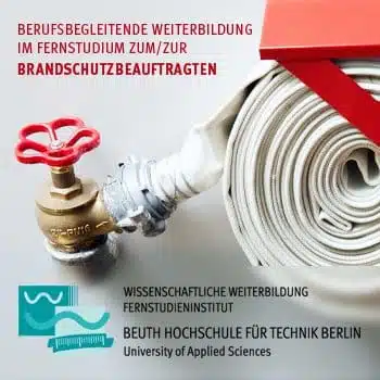 Berufliche Weiterbildung zum/zur Brandschutzbeauftragten, Beuth Hochschule