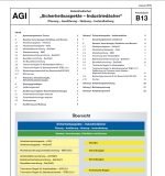 AGI B 13, AGI Arbeitsblatt B 13, Sicherheit Industriedächer