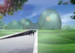 Bio-Architektur für den Saurierpark