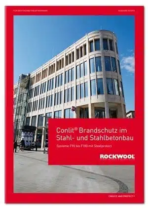 Neue  Rockwool-Broschüre zum Brandschutz im Stahl- und Stahlbetonbau