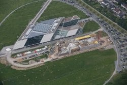 Open Hybrid LabFactory in Wolfsburg feiert Richtfest