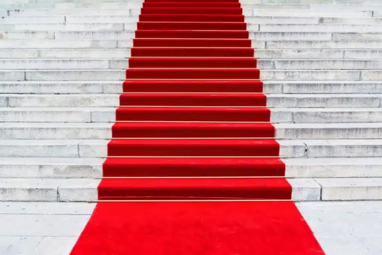 industriebaupreis2020, roter Teppich, Gewerbearchitektur