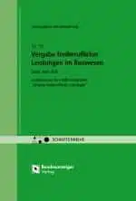 AHO-Schriftenreihe: „Vergabe freiberuflicher Leistungen“