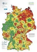 Übersichtskarte Marktreport Industrieimmobilien