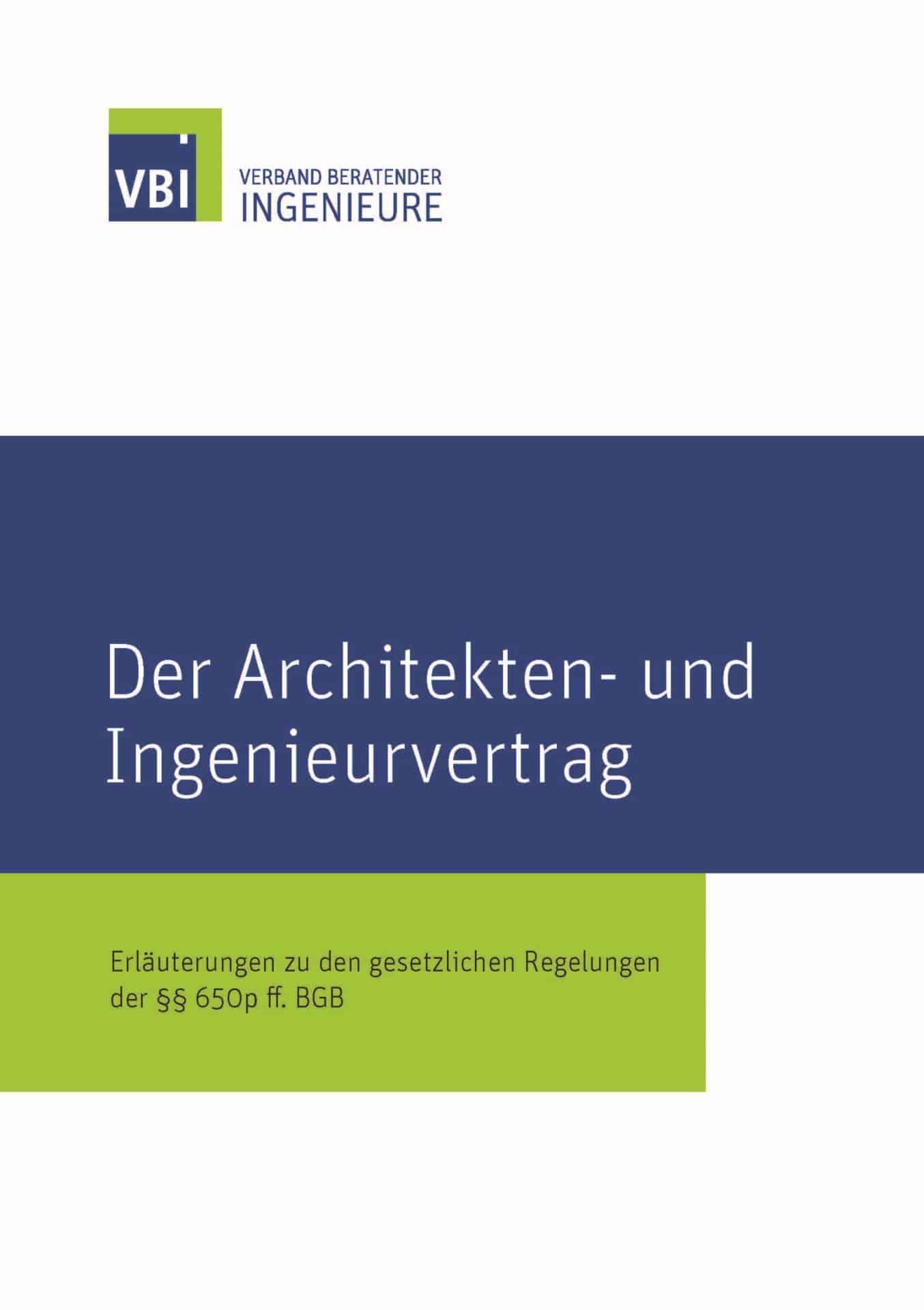 Architekten-Ingenieurvertrag | industrieBAU