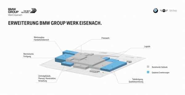BMW-Standort Eisenach verdoppelt seine Produktionsflächen