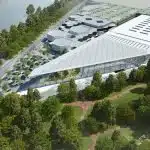 Neue Messe Süd Düsseldorf nach Entwurf von sop
