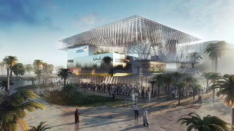 Deutscher Pavillon auf der Expo 2020 in Dubai von LAVA