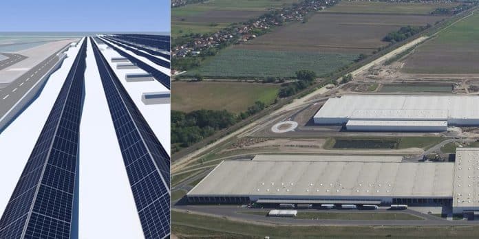 Die Audi-Logistikzentren in Györ bieten viel Platz für erneuerbare Energie:
