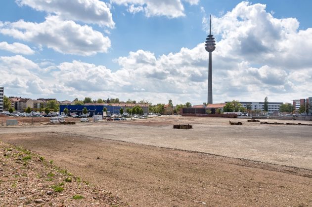 Die Vorbereitungen für den Neubau haben bereits begonnen. Bild: T. Lingstädt/BMW AG