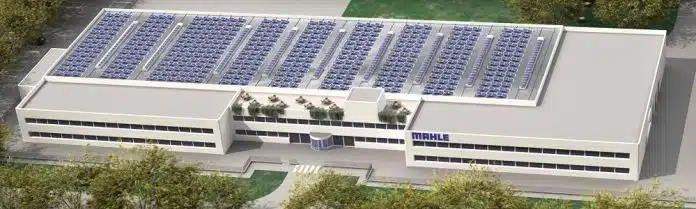 Rendering des Mahle Service Solutions Centers. Bild: