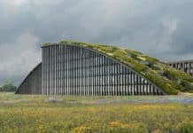 Rendering des Innovationsbogens Augsburg. Bild: Hadi Teherani Architects