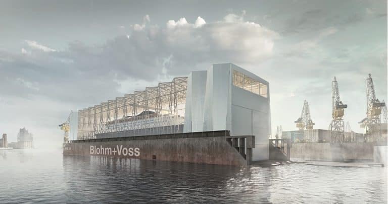 Dock-Dach von Werner Sobek