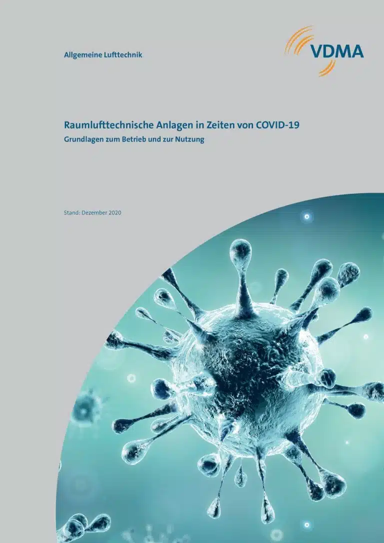 Neuauflage VDMA-Leitfaden zu RLT-Anlagen und Covid-19