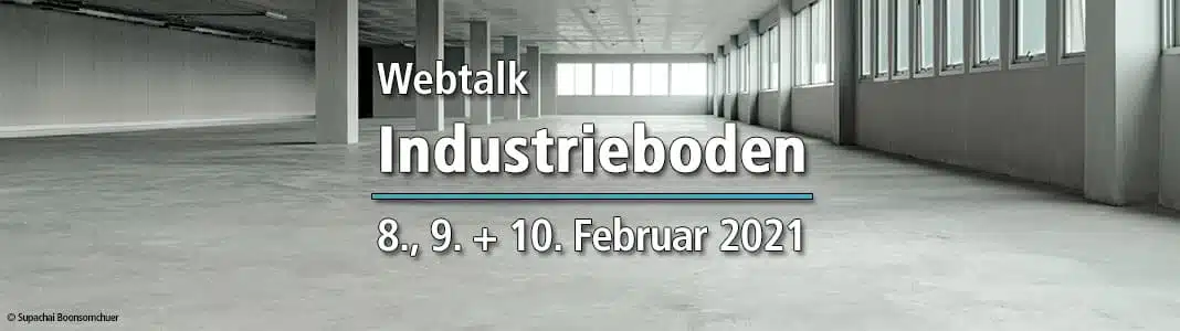 Webtalk Industrieboden 8.-10.02.2021