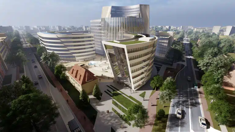 Libeskind-Entwurf für „Media City“-Komplex in Babelsberg