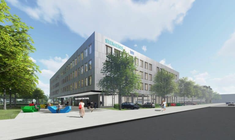Baustart für neues Siemens Technology Center