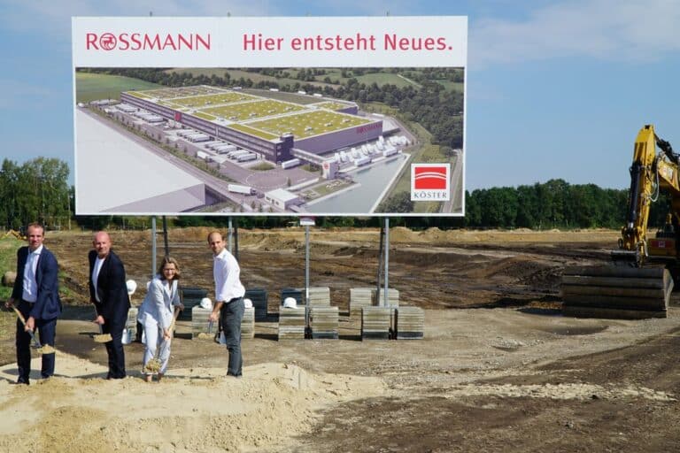 Startschuss für Rossmann-Logistikzentrum Burgwedel