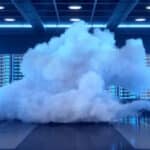Large cloud within a data center Sustainable data computing bac