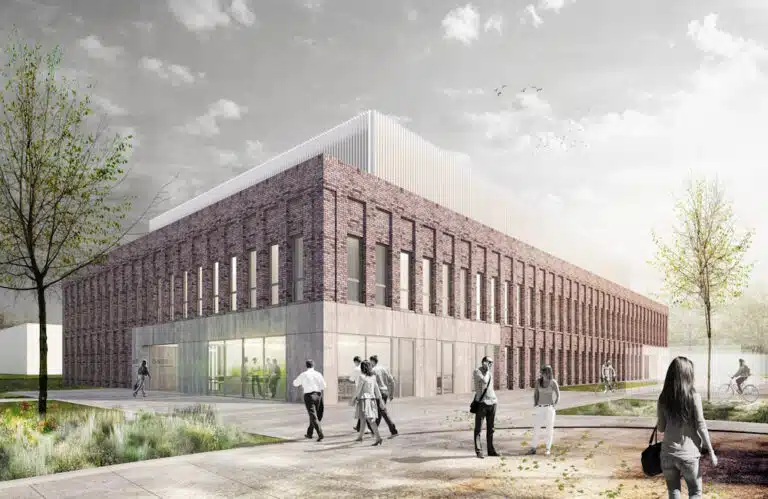 Grundsteinlegung: Neues Laborgebäude bei BASF
