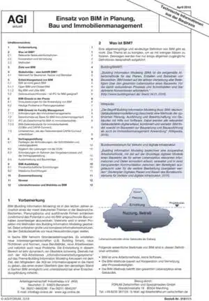 AGI TIB – Einsatz von BIM