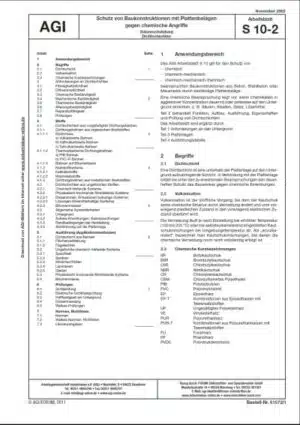 AGI S10 – Teil 2-D