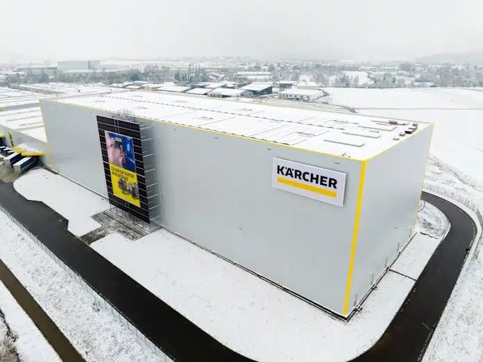 Kärcher nimmt Hochregallager in Betrieb