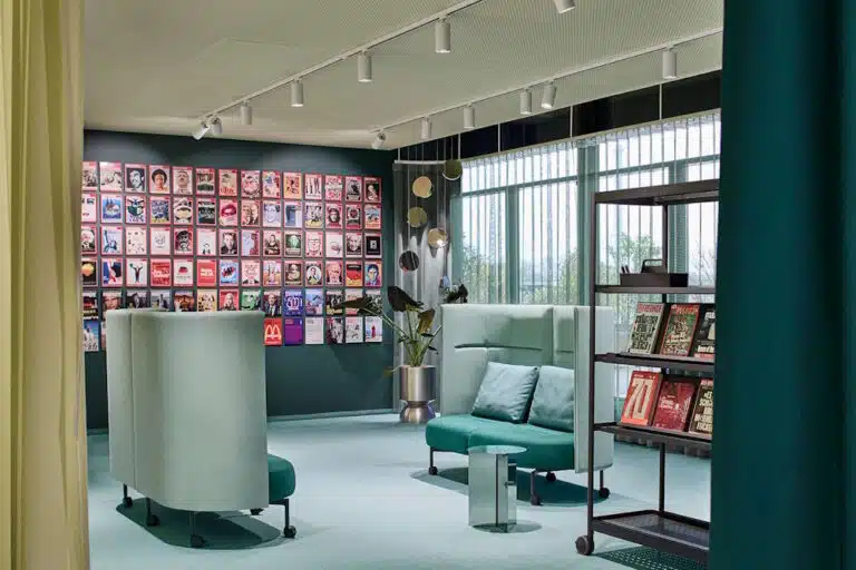 Besau-Marguerre gestaltet Spiegel-Clubraum