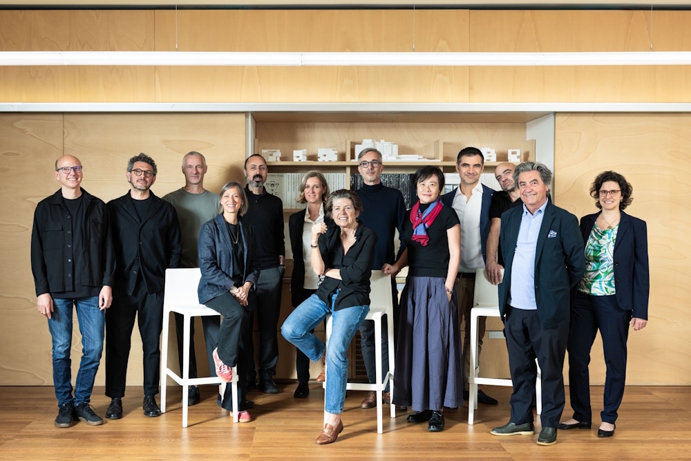 Gruppenfoto ACPV Architects Antonio Citterio Patricia Viel 