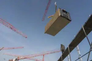 Holzmodul Zollhochschule Rostock