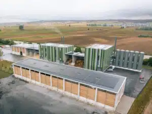 Biomasseheizwerk Dingolfing außen